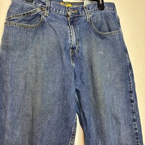 Levi's SilverTab Oversized Blue Wash Denim Jeans Men's 31x32 Baggy Y2K Vintage